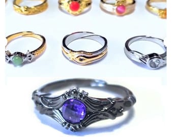 Fire Emblem ENGAGE Rings - Alear Byleth Ike Soren Chrom Marth Lucina Corrin Sigurd Eirika Roy Hector Leif Micaiah Pact Ring