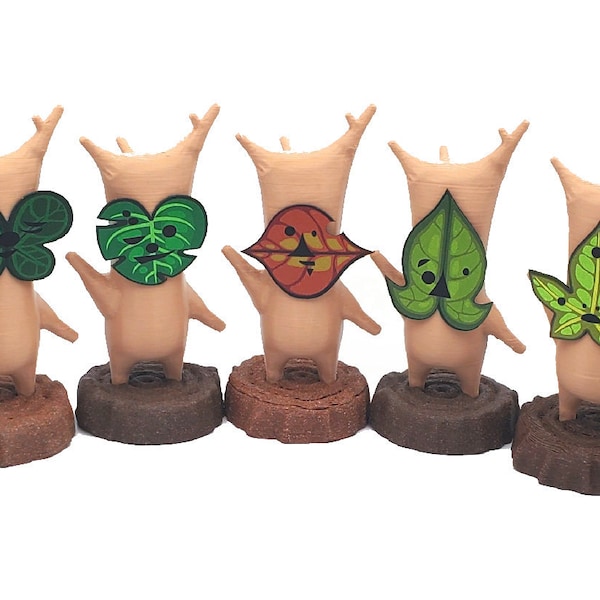 Zelda Korok Statue - Zelda Breath of the Wild -  New Faces! BOTW Wind Waker Gift - Desk Buddy - Figure Figurine Hyrule Tears of the Kingdom