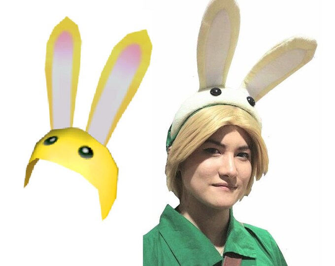 Bunny Hood Mask Zelda Majora's Mask Legend of Zelda Etsy