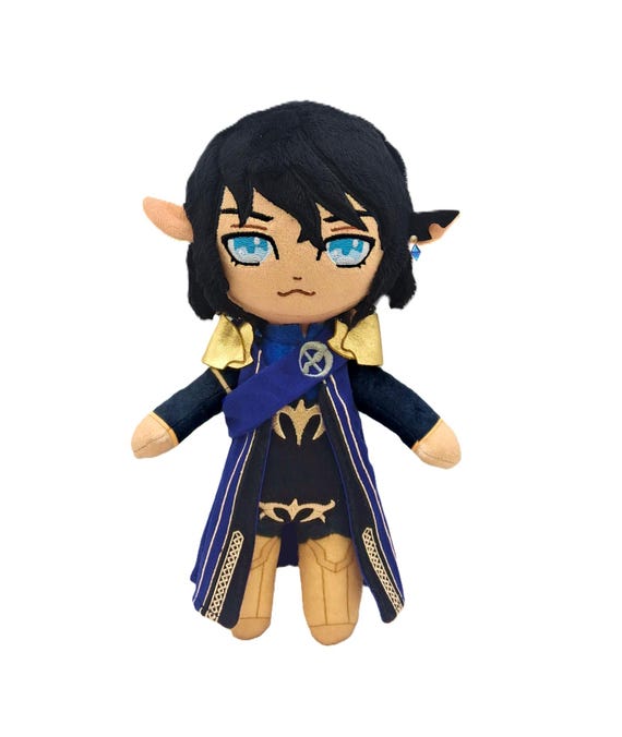 FFXIV Plush - Aymeric - Final Fantasy XIV Plushie - Etsy