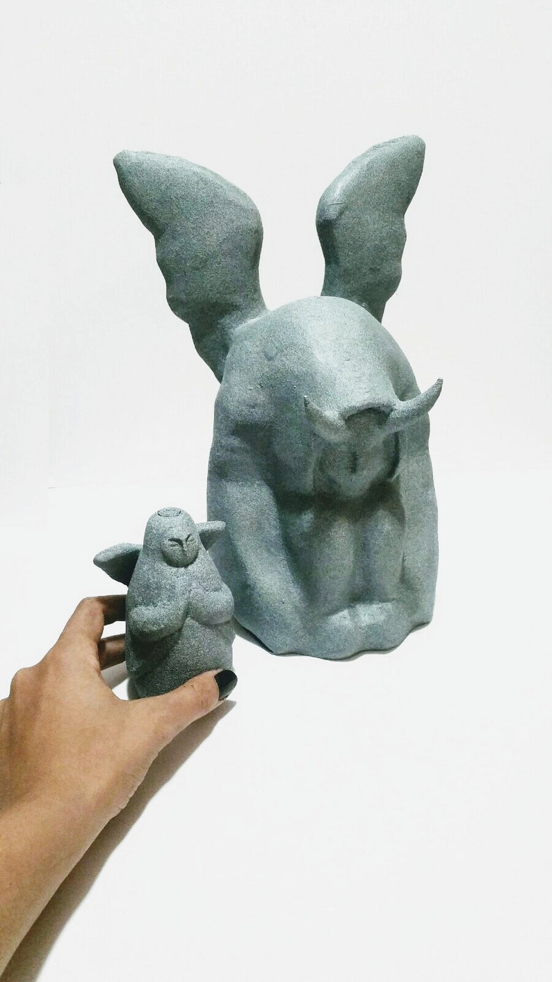 GIANT Horned Statue Zelda Breath of the Wild Hateno Etsy