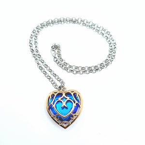 Zelda Heart Necklace Keychain Valentine's Day Fast Shipping Legend of Zelda Breath of the Wild Tears of the Kingdom ToTk BoTW image 6