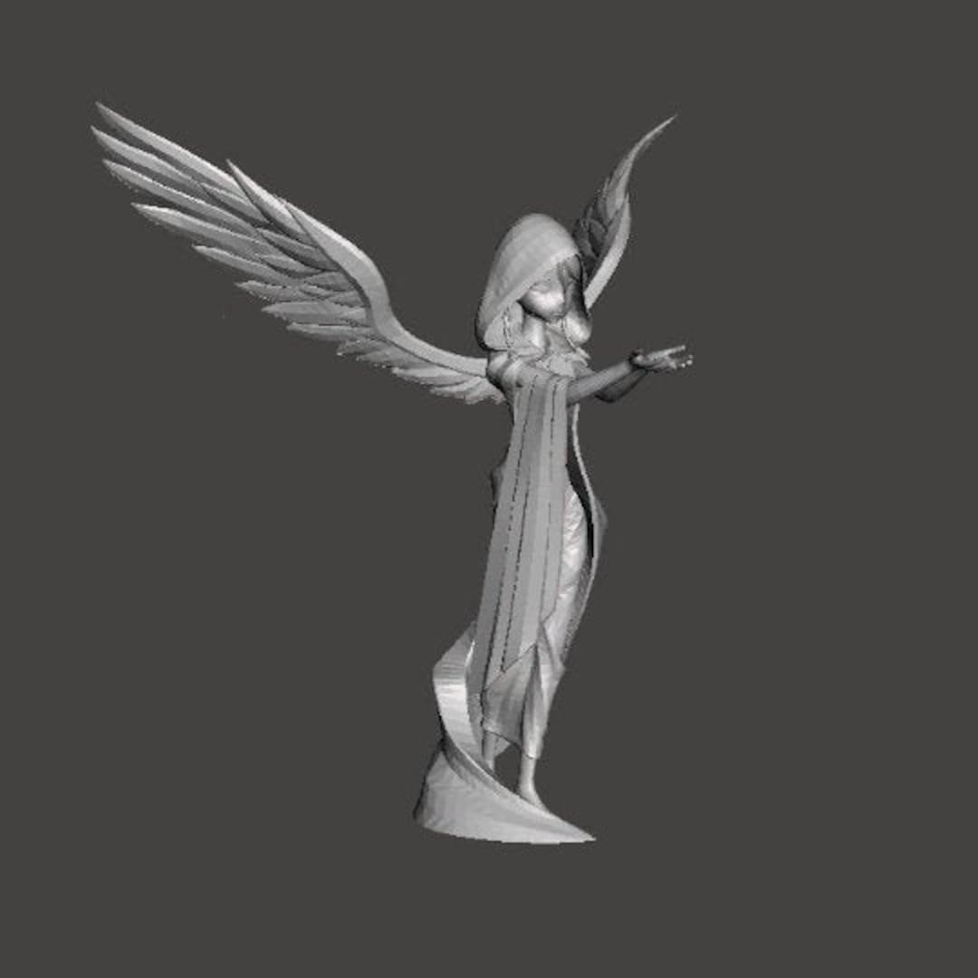 Venti Barbatos Statue of the Seven Sculpture Genshin Etsy UK