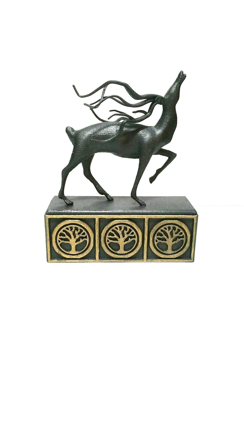 Halla Deer Statue Box Statuette Dragon Age Inquisition Etsy UK