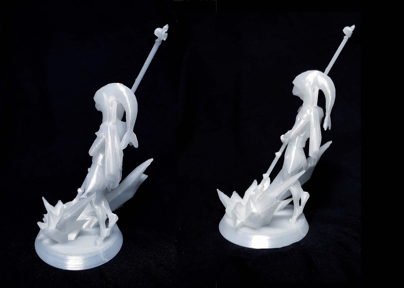 Mipha Statue Zora's Domain Zora Princess Ice Statue Etsy