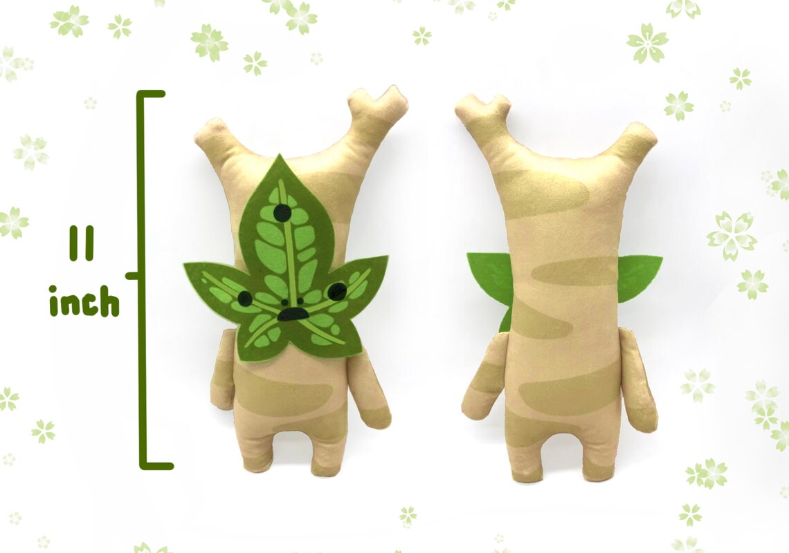 Korok Plush Zelda: Breath of the Wild BoTW 11 inch | Etsy
