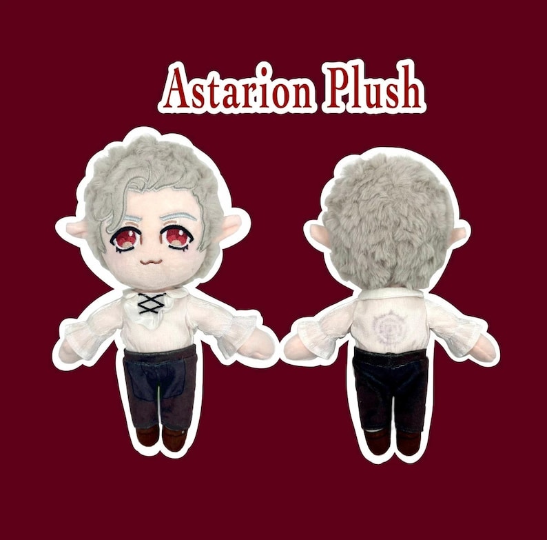 Astarion Baldur's Gate 3 Plush BG3 immagine 2