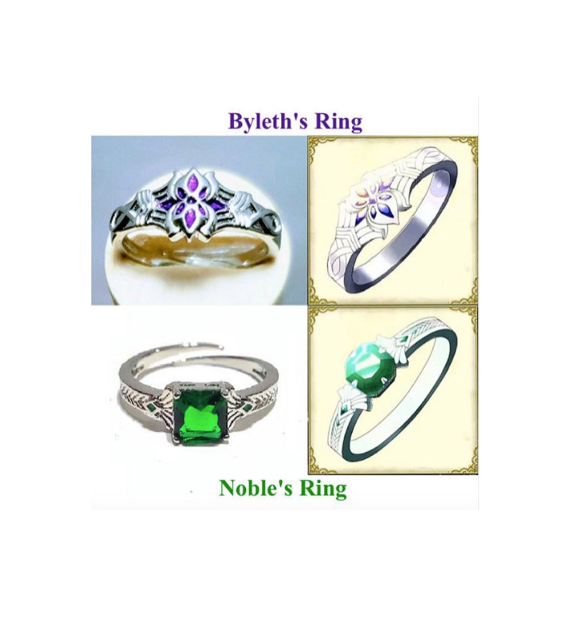 Noble's Ring Byleth's Ring Fire Emblem Three Houses Etsy