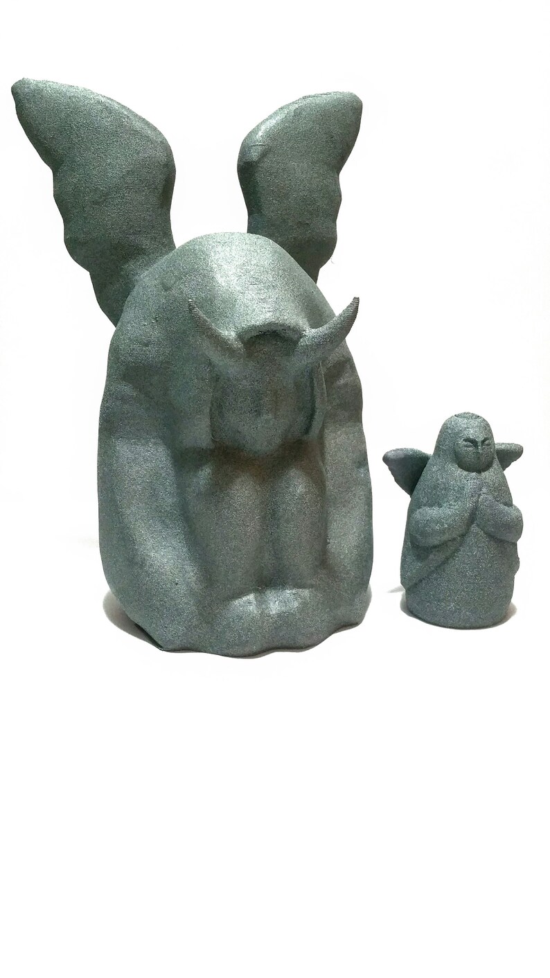 GIANT Horned Statue Zelda Breath of the Wild Hateno Etsy