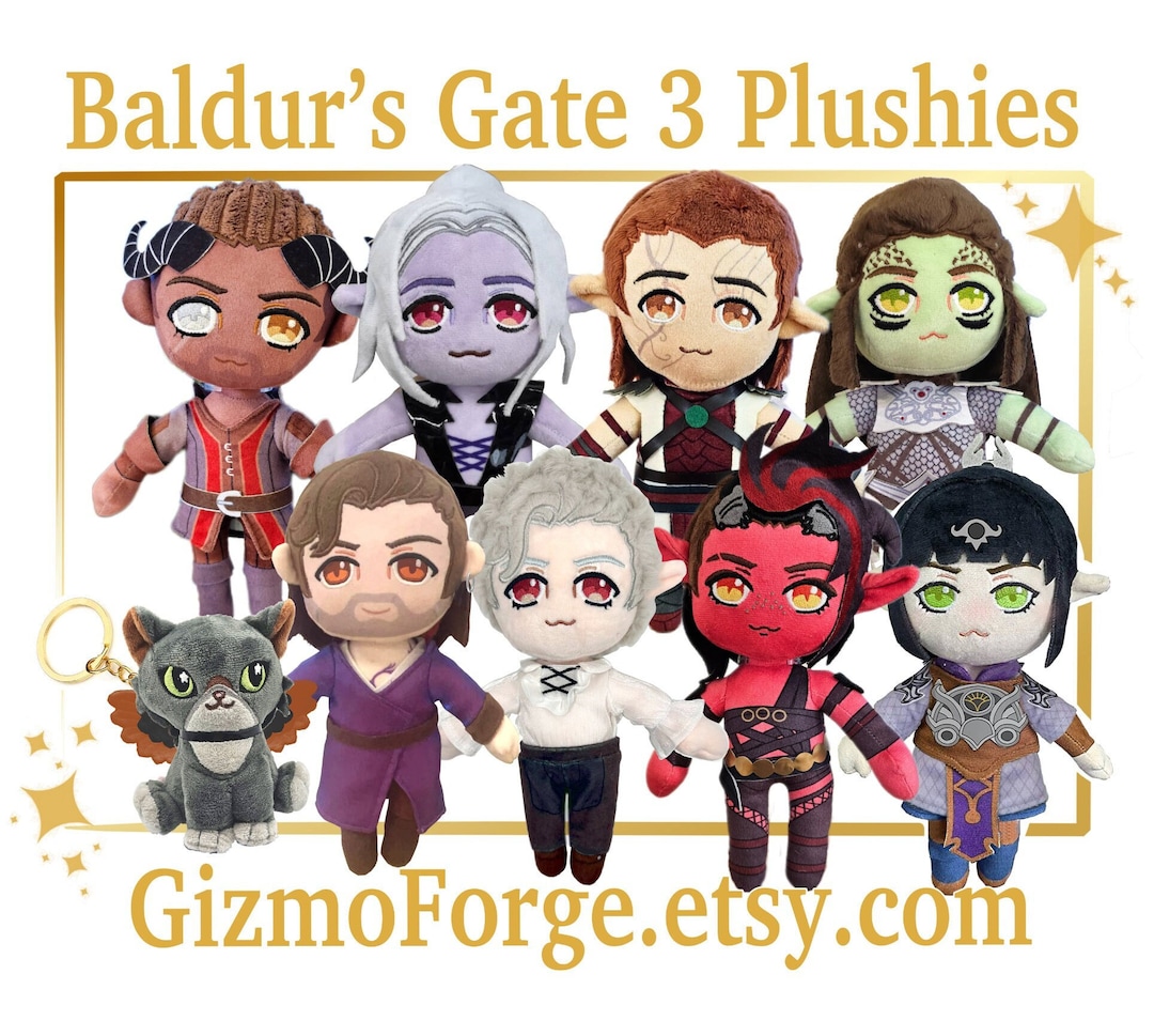 Baldur's Gate 3 Astarion Plush – GeekyGlamorous