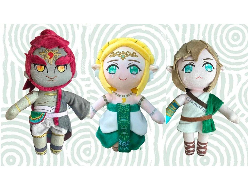 Zelda Plush Tears of the Kingdom PREORDER Zelda Link & Ganondorf TOTK BOTW  Breath of the Wild Inspired Plushies 