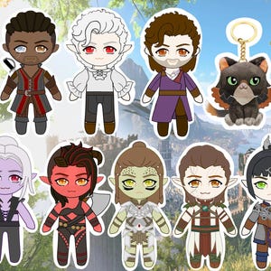 Astarion Baldur's Gate 3 Plush BG3 immagine 9