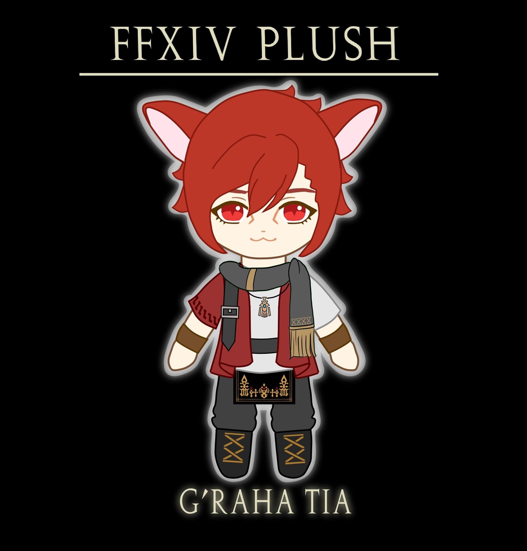 FFXIV ぬいぐるみ - グラハ・ティア - ファイナルファンタジーXIV