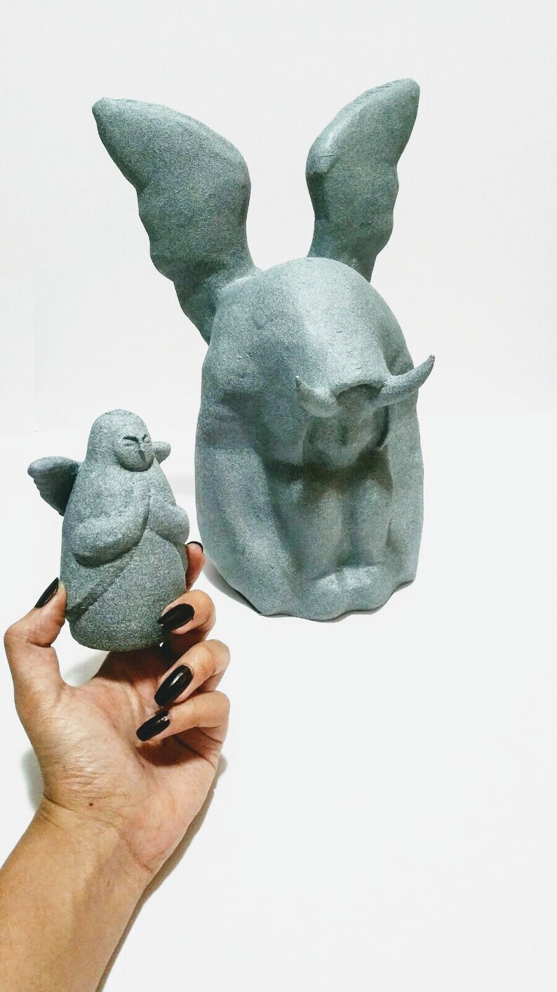 GIANT Horned Statue Zelda Breath of the Wild Hateno Etsy