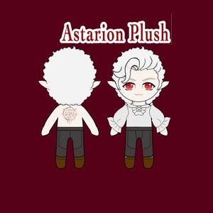 Astarion Baldur's Gate 3 Plush BG3 immagine 3