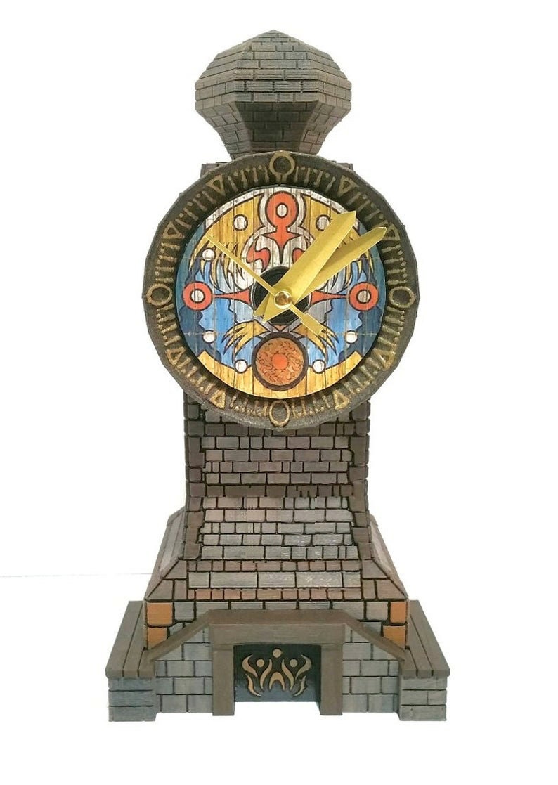 Zelda Clock Tower Majora's Mask Working Clock Legend of Zelda image 3