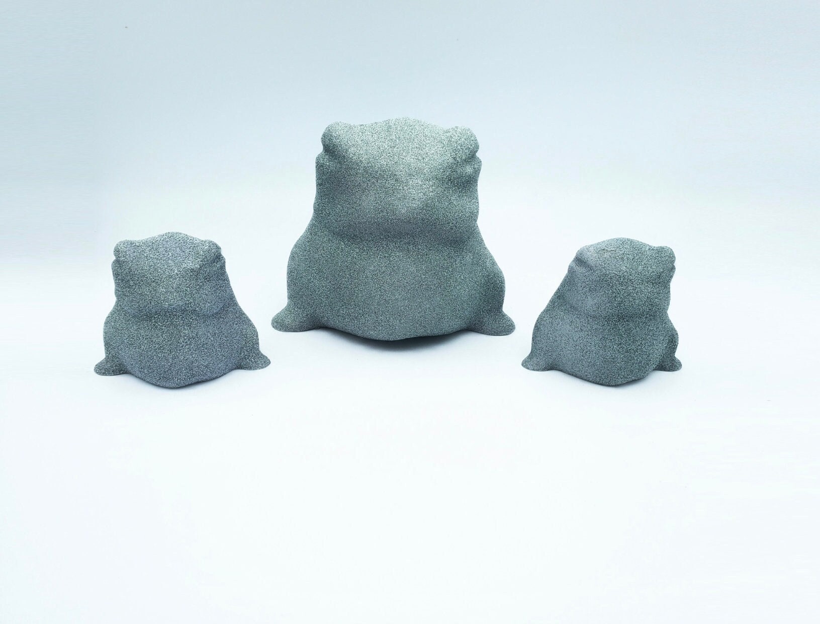 Breath of the Wild - Set of 3 Frog Statues - Kakariko Village
