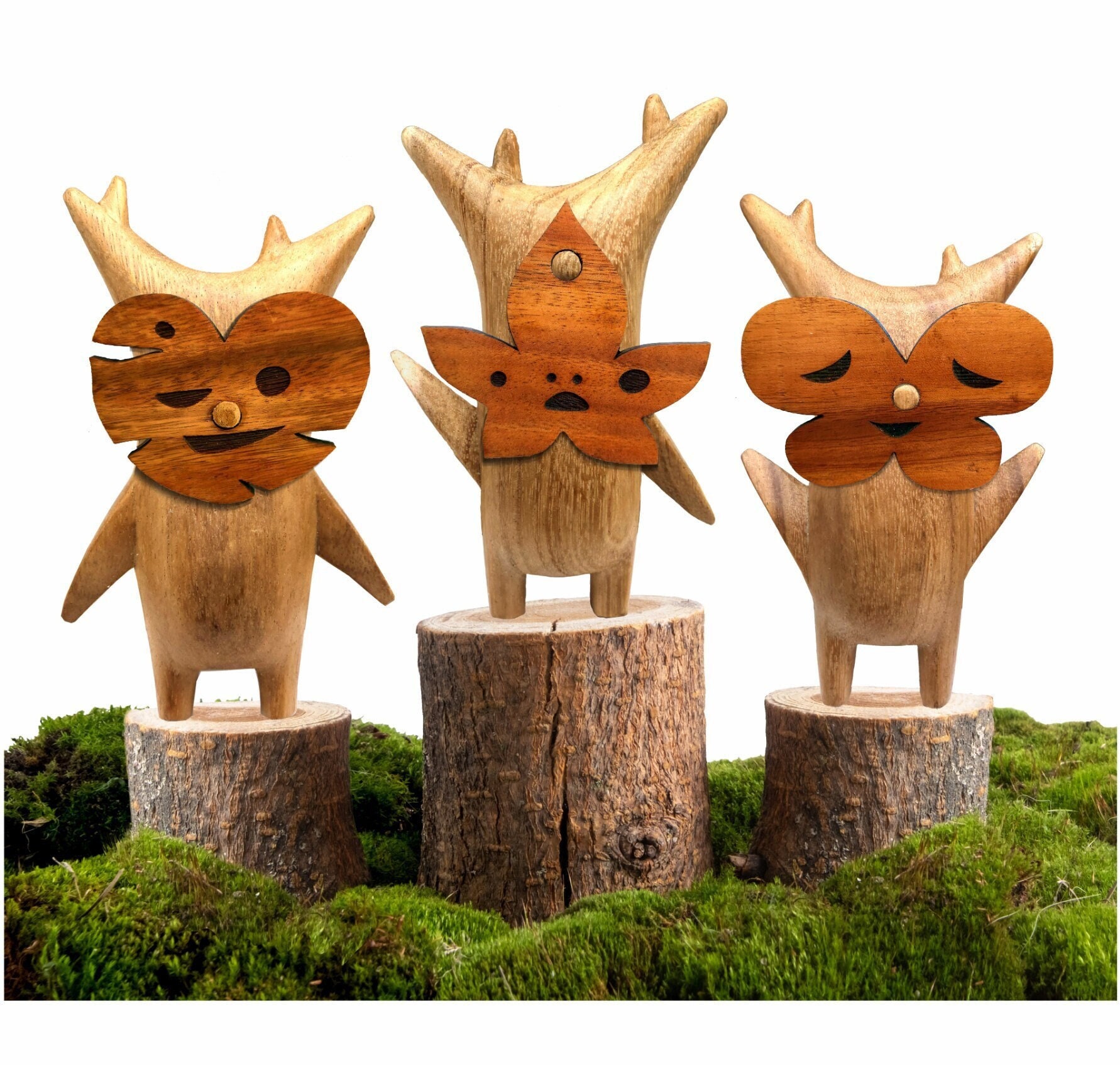 Wood Korok - Zelda Breath of the Wild Tears of the Kingdom BOTW TOTK Statue