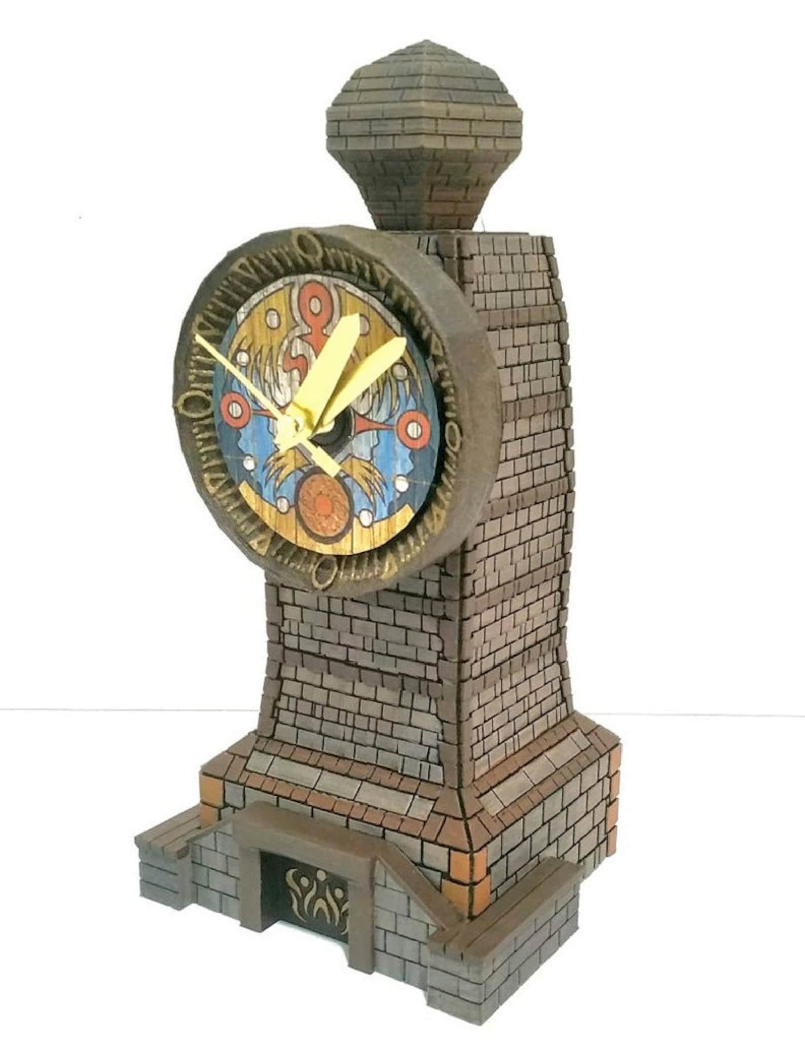 Zelda Clock Tower Majora's Mask Working Clock Legend Etsy UK