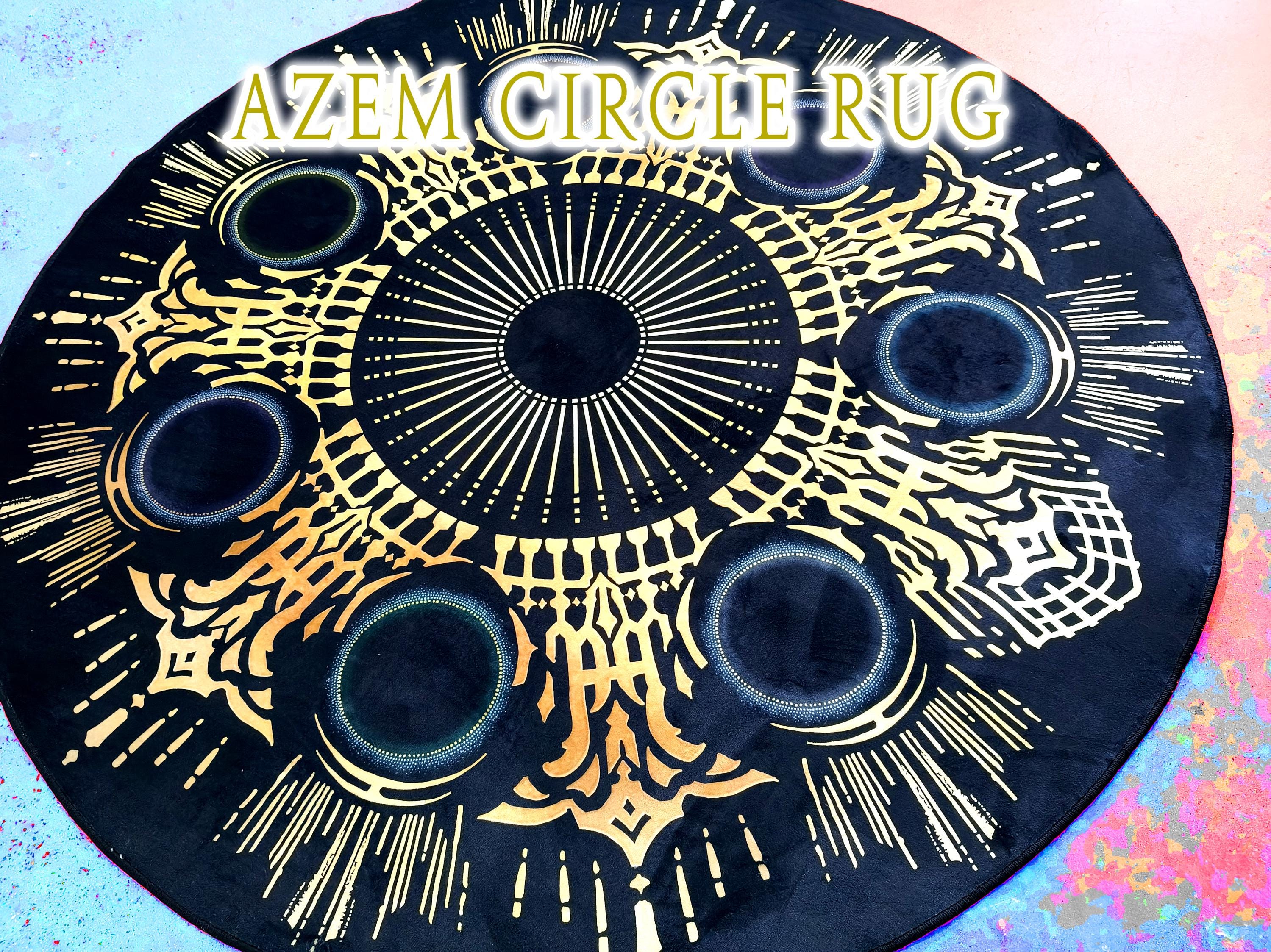 FFXIV the Ocular Rug - 6ft Round Velvet Carpet - Etsy