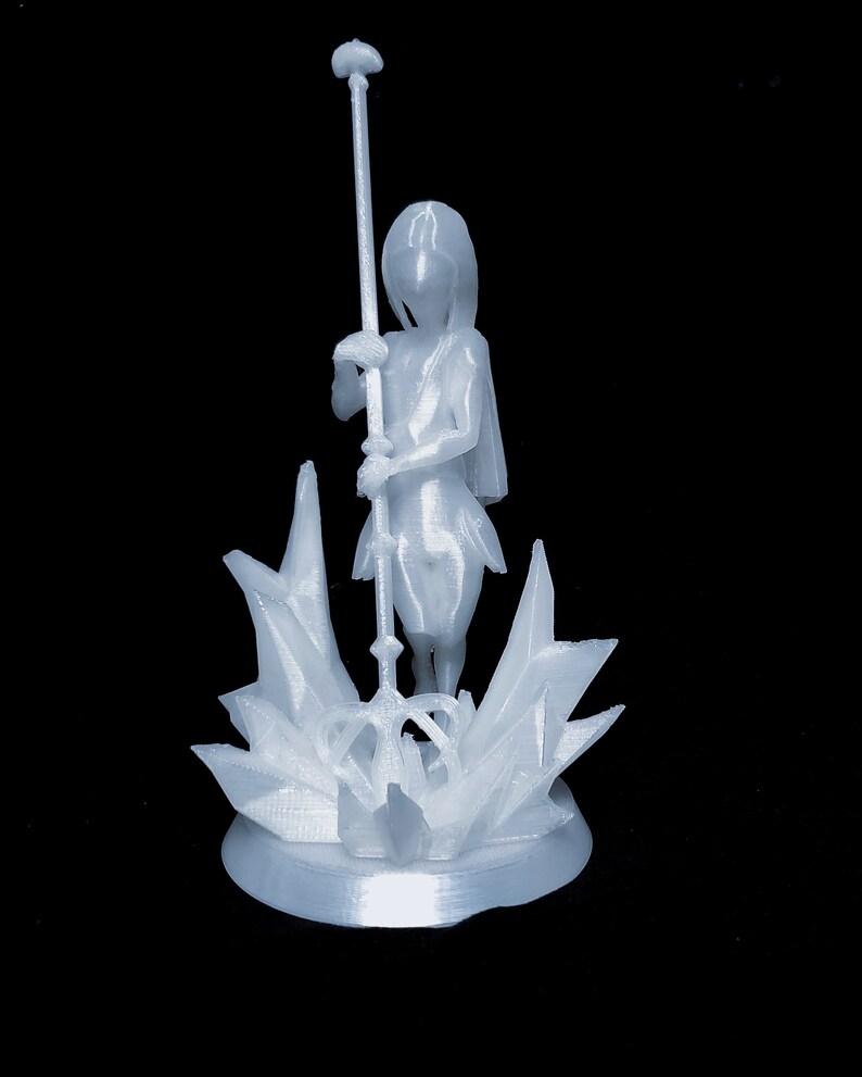 Mipha Statue Zora's Domain Zora Princess Ice Statue Etsy