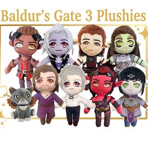 Astarion Baldur's Gate 3 Plush BG3 immagine 5