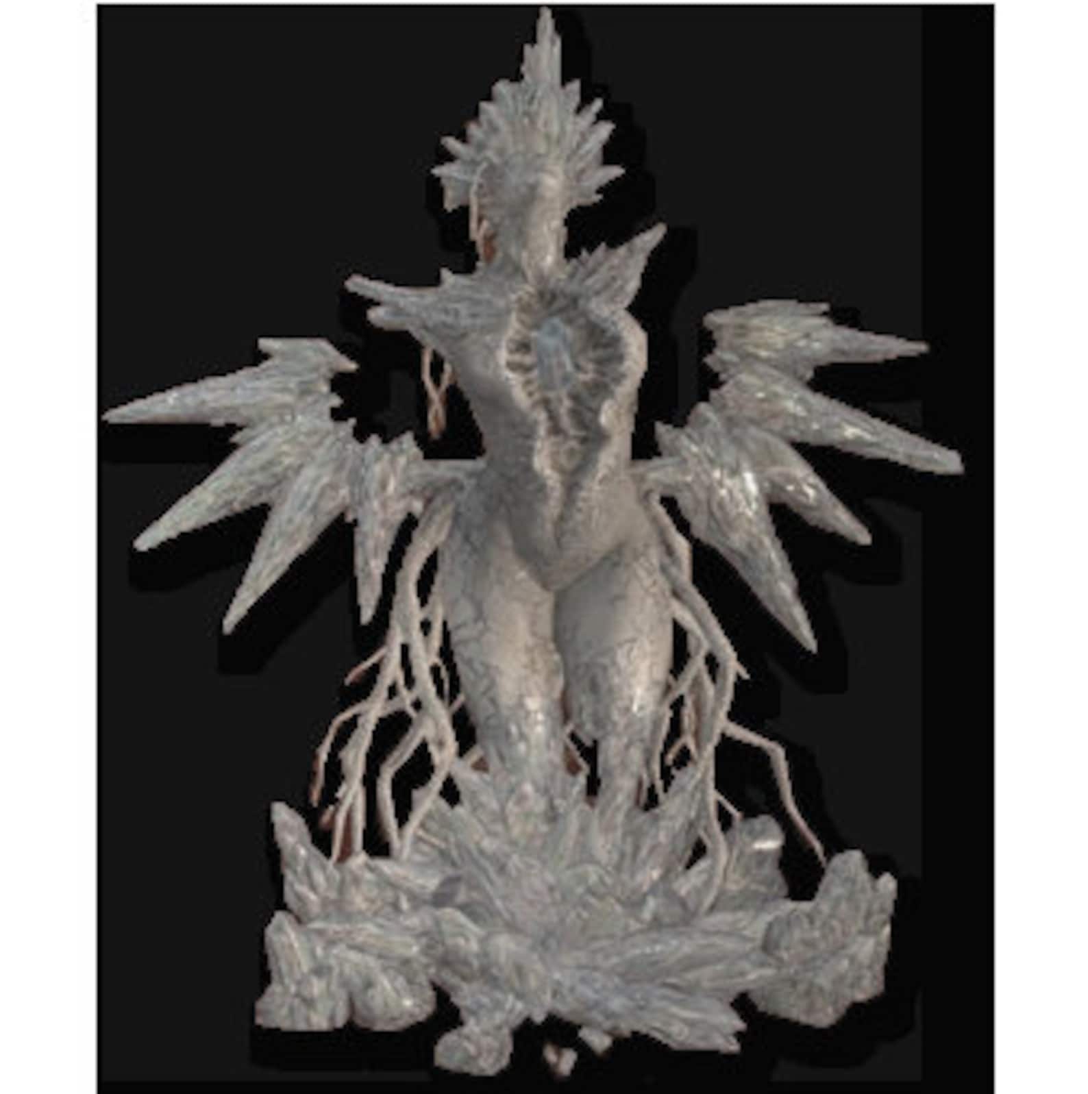 Lady Dimitrescu Statue Resident Evil Village Crystal Etsy