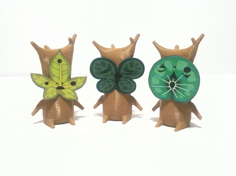 Korogu Zelda Breath of the Wild Korok Statue Wind Waker Art