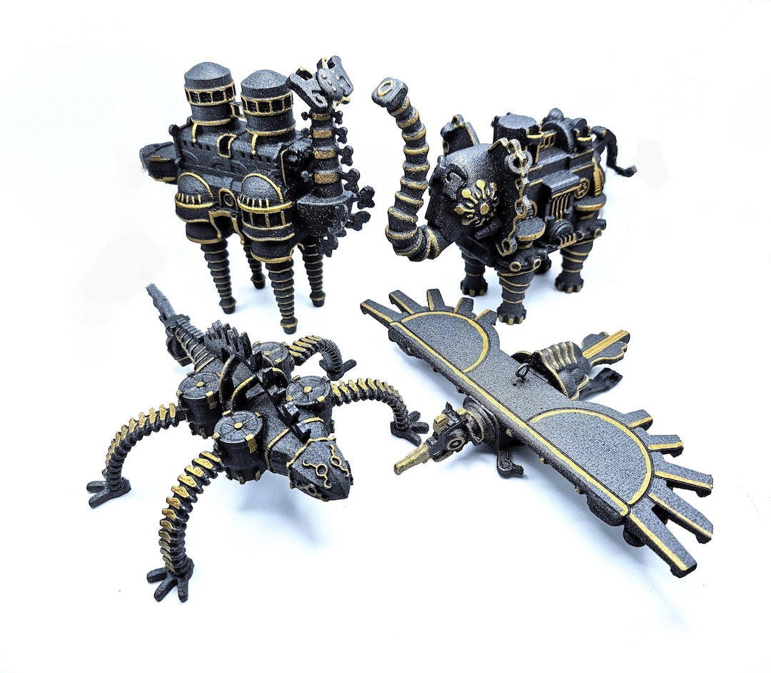 Zelda Divine Beast Sculptures - Breath of the Wild - BOTW Statue