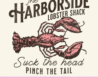Funny Lobster Shirt Png, Funny Summer Png, Retro Lobster, Fisherman Aesthetic Png, Crawfish Png, Beach Shirt png, Summer Sublimation