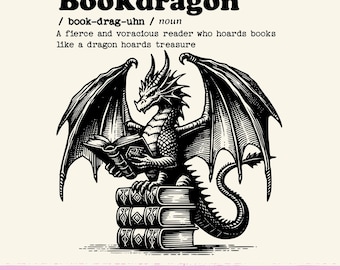 Book Dragon Definition Png, Fantasy Book Lover, Dragon Book Lover Fantasy Reader Book Club Shirt,  Bookish png, Bookworm png, Dragon Clipart