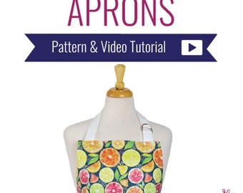 Aprons - Downloadable PDF Pattern & Video Tutorial