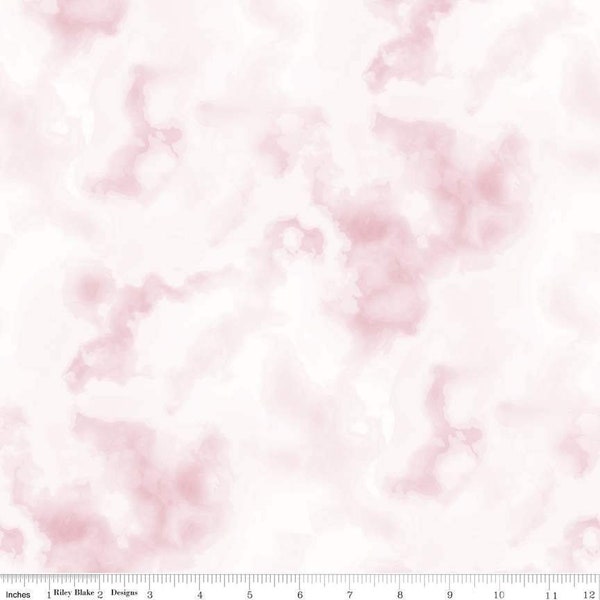 Tie Dye Tonal Tea Rose from Riley Blake Designs - 1/2 Yard