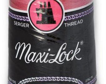 Dusty Rose Serger Thread: Maxi-Lock 50 wt Spun Polyester, 3000 Yard Cone
