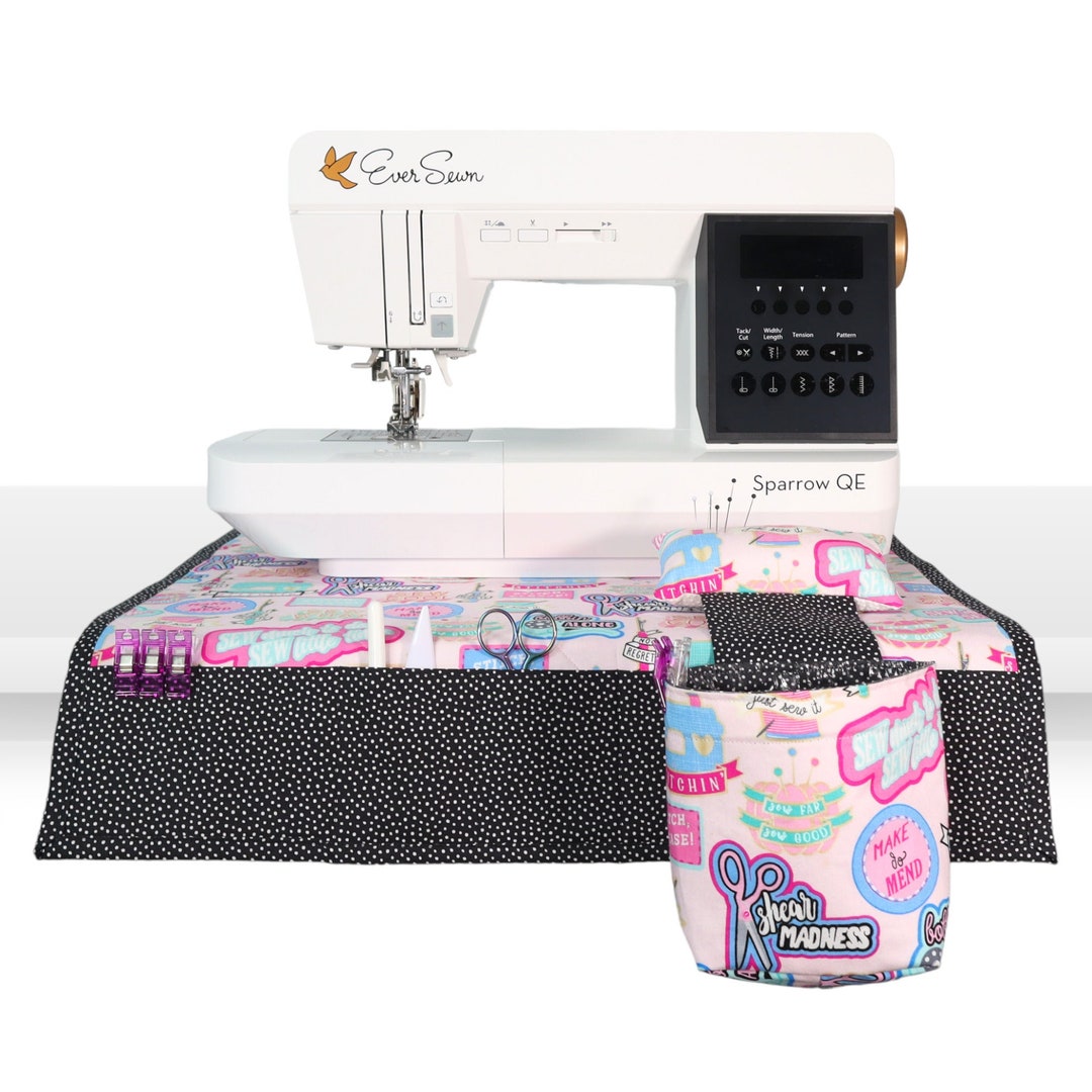 Sewing Machine Mat, Pin Cushion and Thread Catcher Sewing Kit Sew Cool
