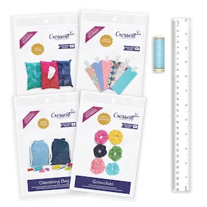 Beginner Sewing Project Kit Bundle: Kids' Sewing Machine Projects