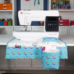 Sewing Machine Pad Pdf Pattern Sewing Machine Mat, Pin Cushion & Thread Catcher - Downloadable PDF ...