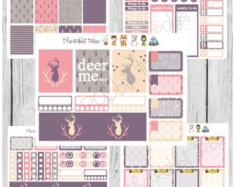 Freestyle Planning - Deer Me Kit - planner stickers