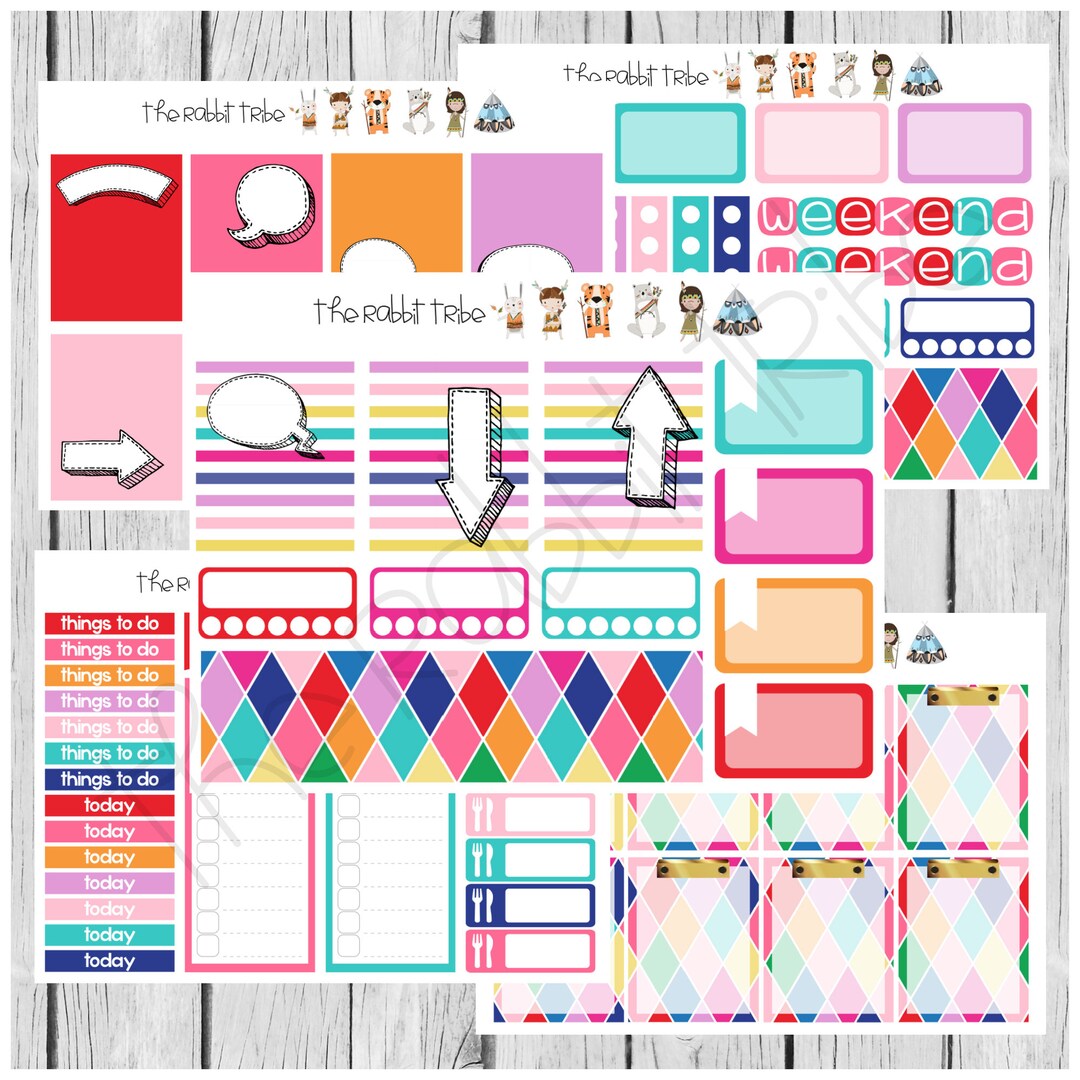 Freestyle Planning It's Your Choice Kit Planner Stickers Etsy Australia