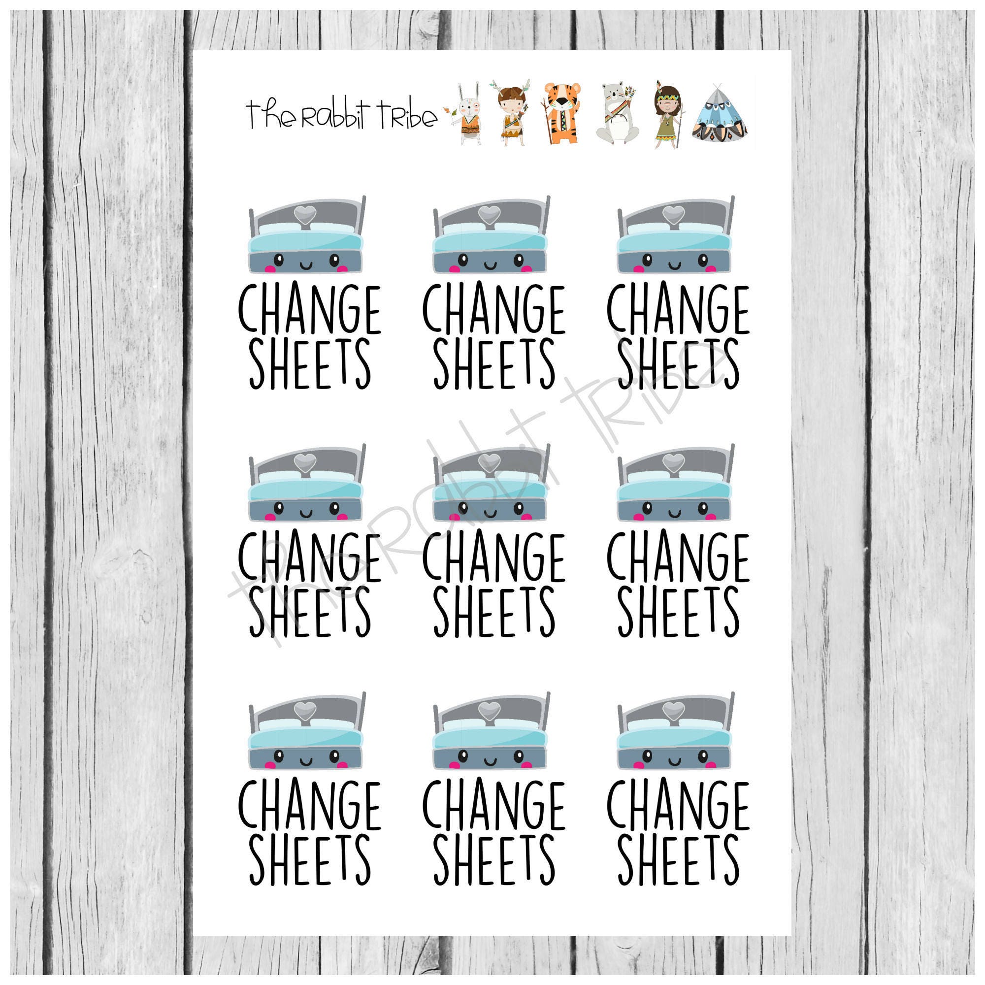 Mini Sticker Sheet change sheets planner stickers | Etsy