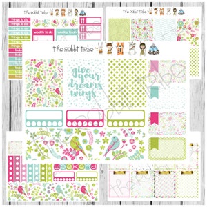 Freestyle Planning - Give Your Dreams Wings Kit - planner stickers
