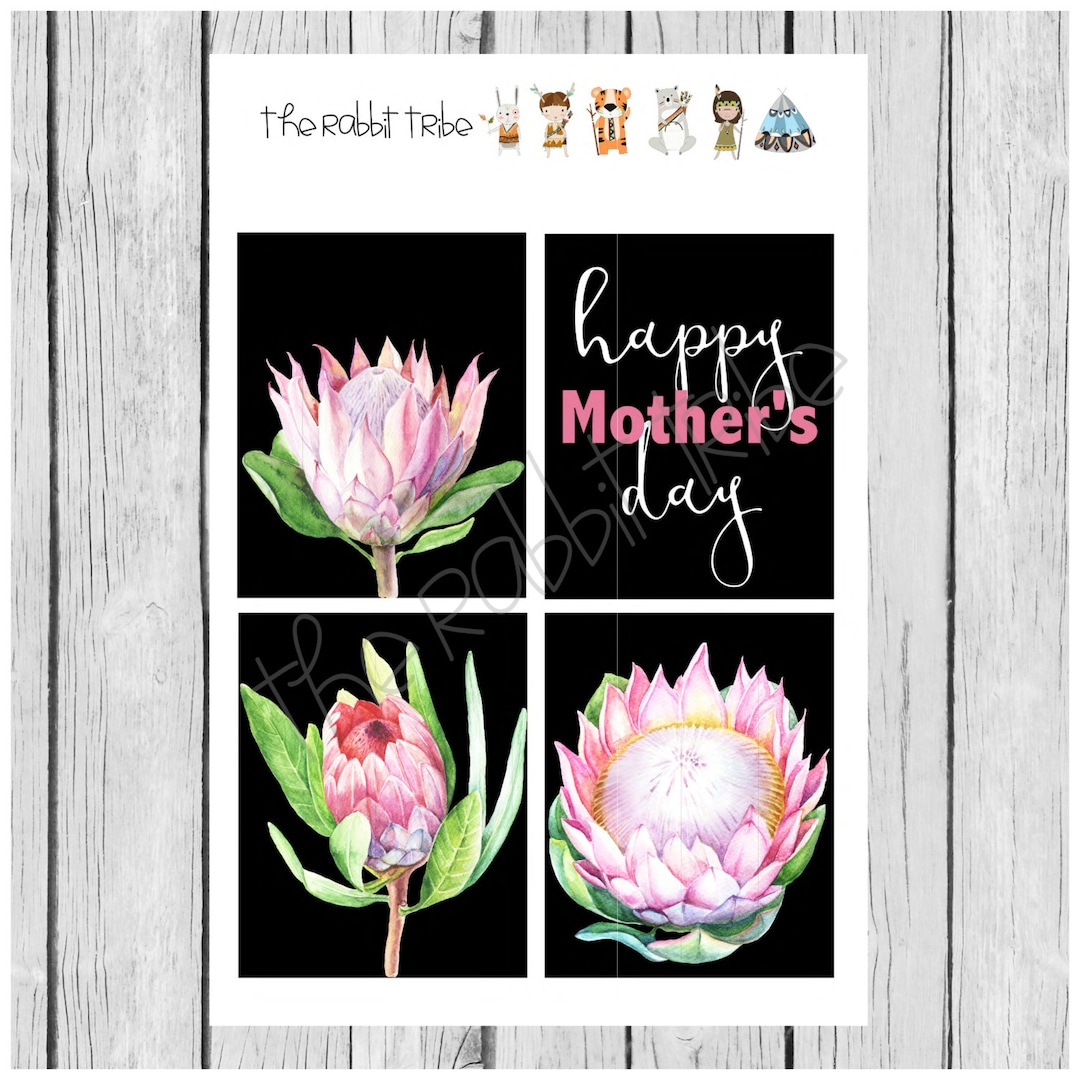 Mini Sticker Sheet Mother's Day Planner Stickers - Etsy