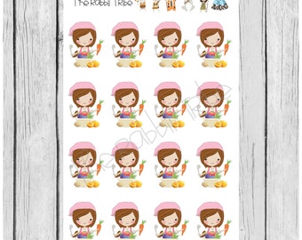 Mini Sticker Sheet - cooking - planner stickers