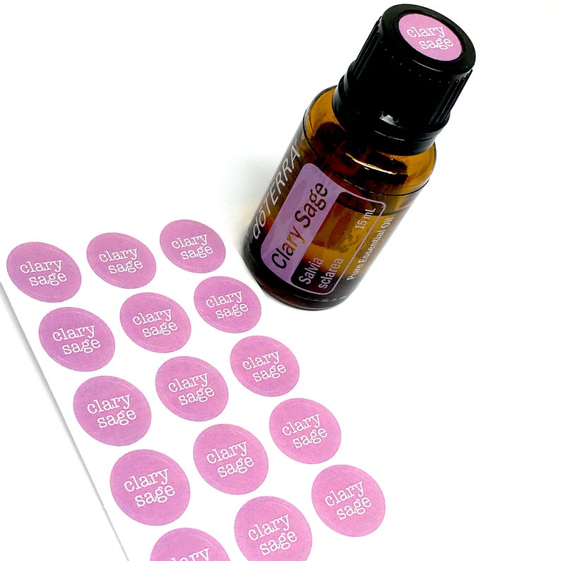 Essential Oils stickers Choose Your Own Etsy
