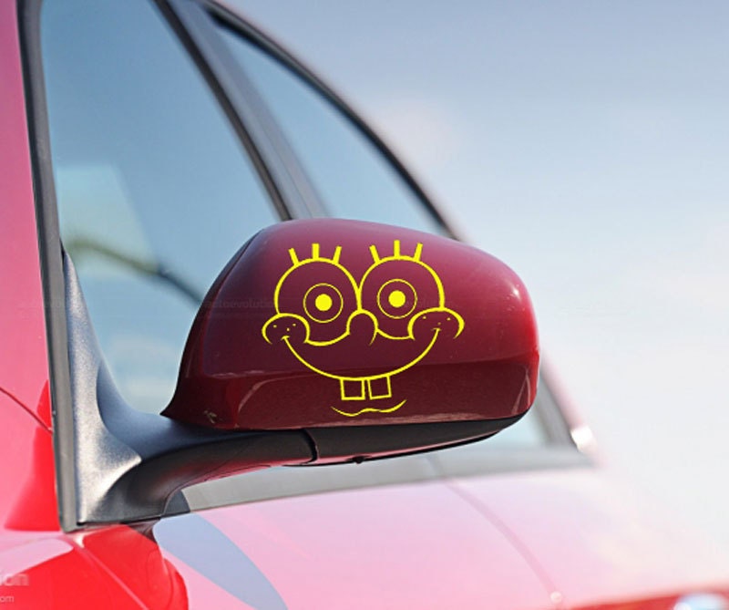 FUN STICKERS spongeBob car decals x 2 Etsy
