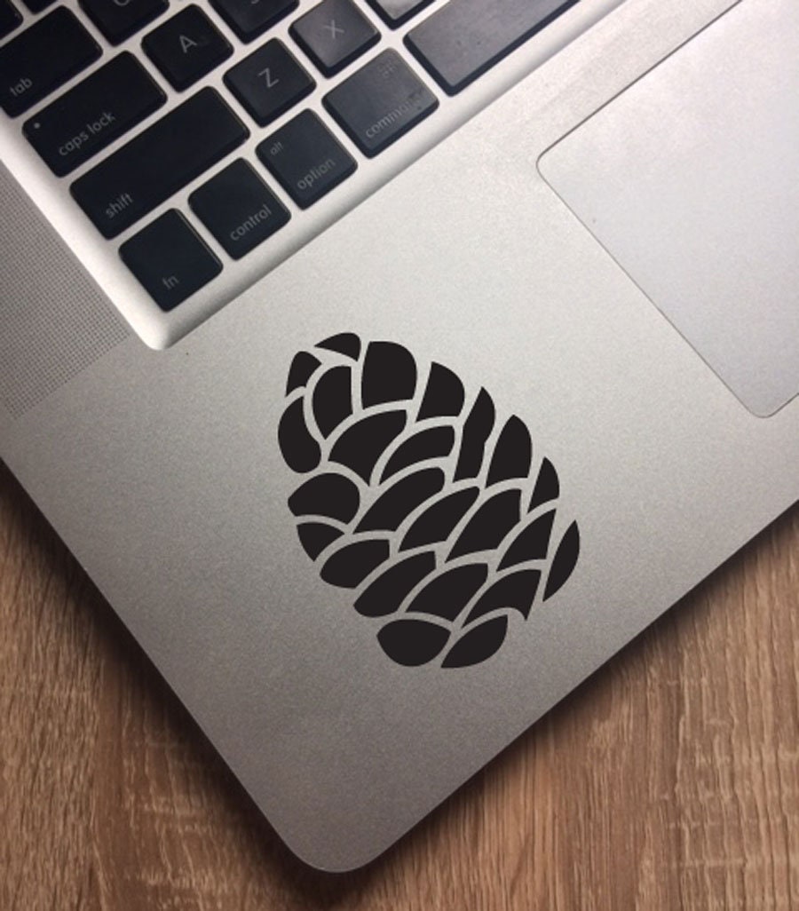 Fun Stickers Pinecone Laptop Decoration Decals Etsy