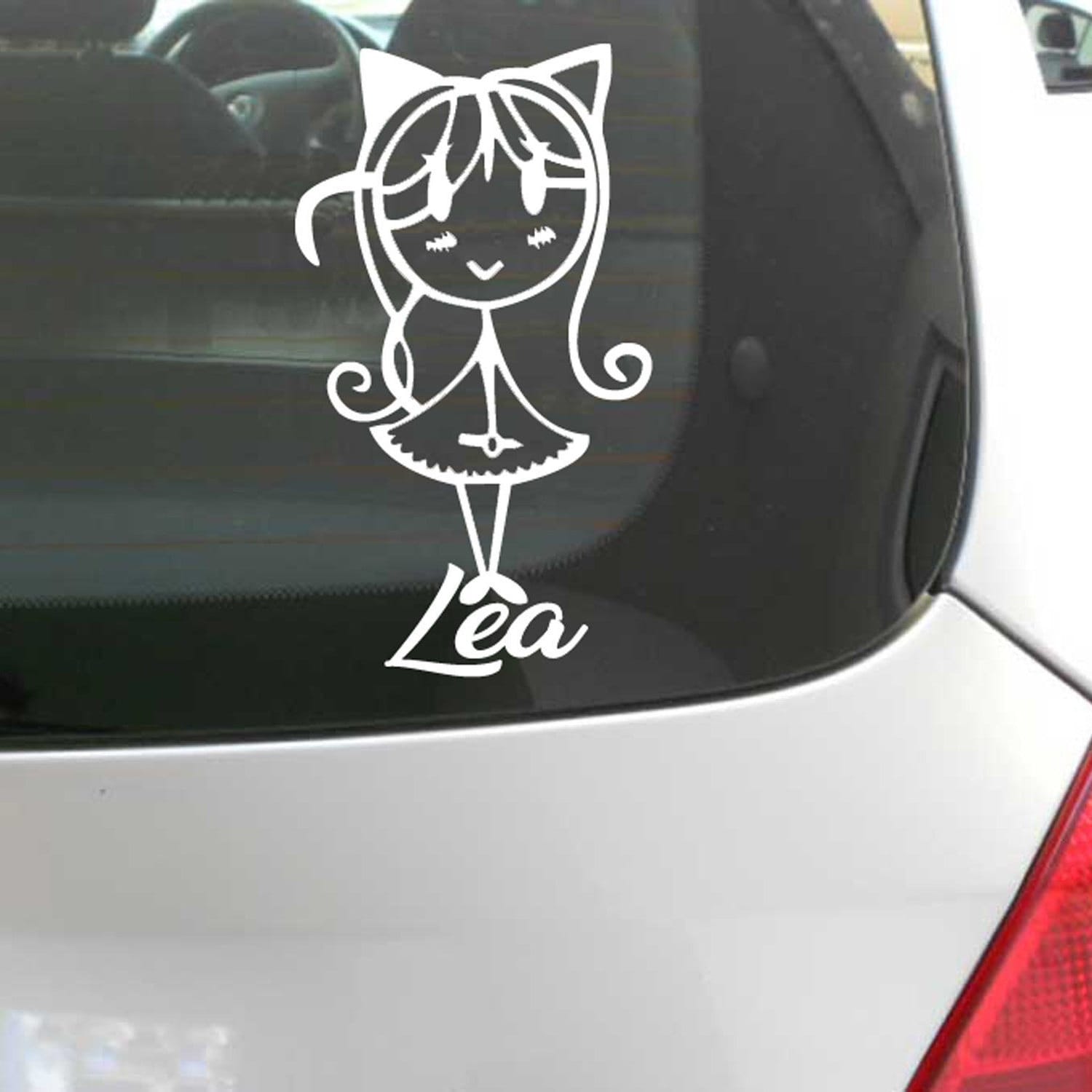 FUN sticker cute little girl car decoration decals custom Etsy