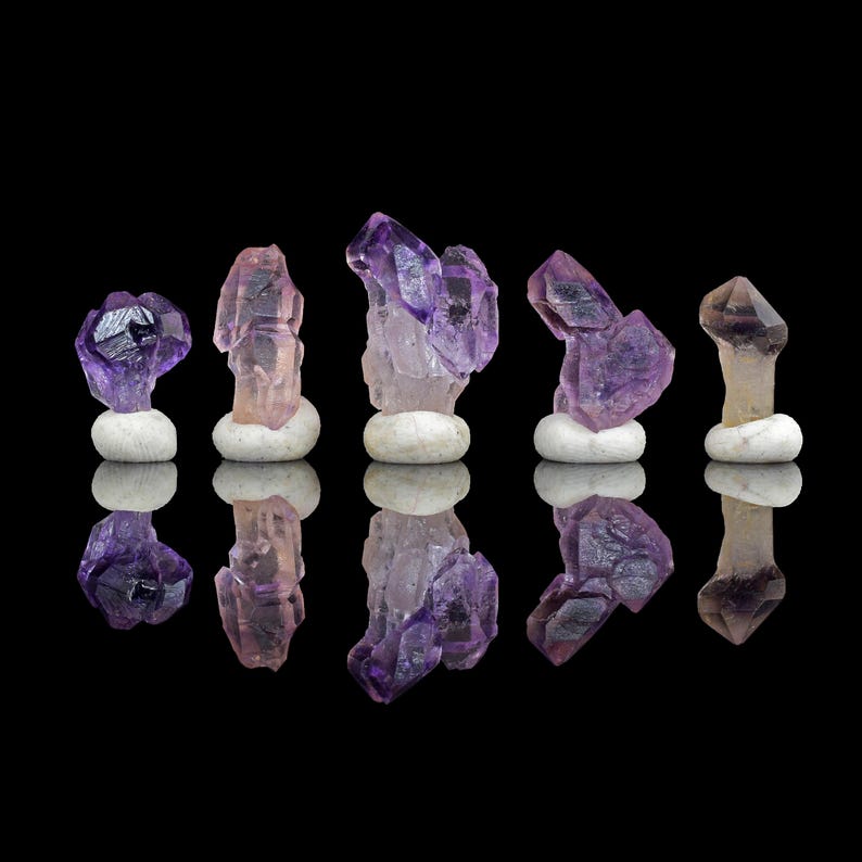 Rare AMETHYST SCEPTER HIMALAYAN Lemurian Scalar Seed Nirvana Ice ...