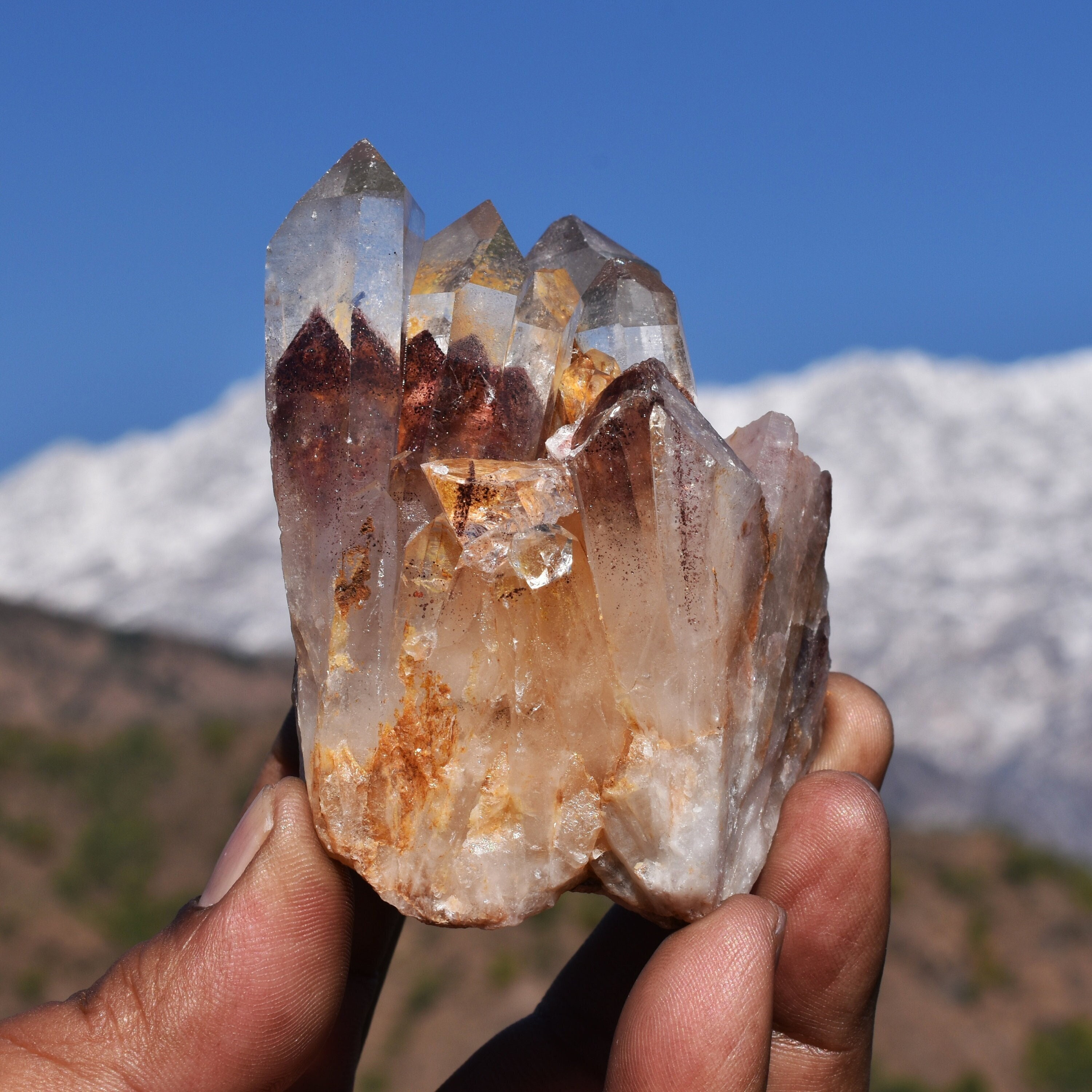 Herkimer Diamond Quartz Healing 1.6oz! Large raw rough Water