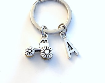 Traktor Schlüsselanhänger / Farmer Schlüsselanhänger / Geschenk für Vatertag oder Mutter / Freund / Anhänger